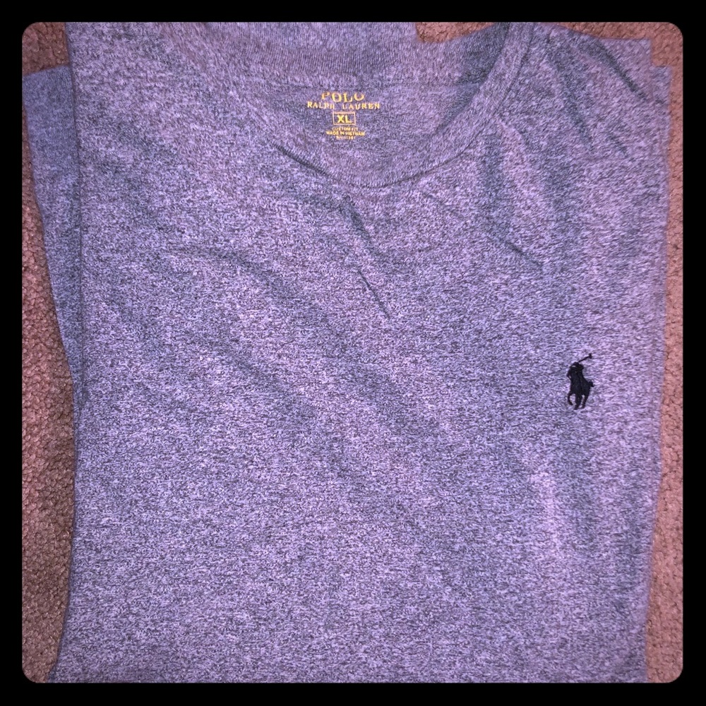 Men’s Polo Ralph Lauren long sleeve shirt—XL